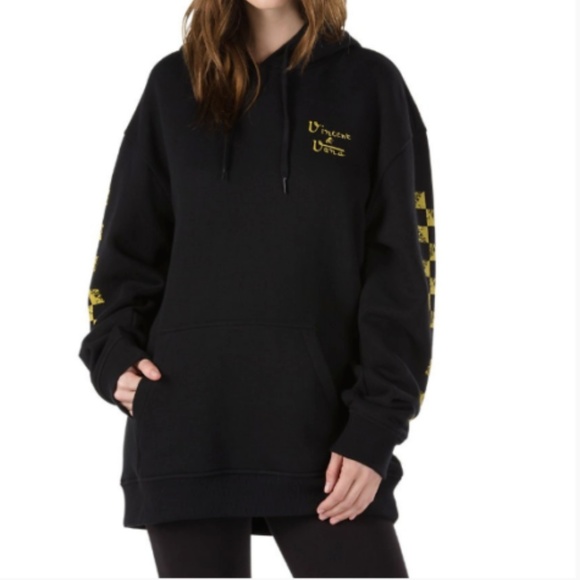 vans x van gogh skull hoodie